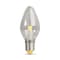 Feit Electric Feit C7 E12 (Candelabra) LED Bulb Daylight 7 Watt Equivalence 4 pk BP7C7/850/LED/4 - alternate 1
